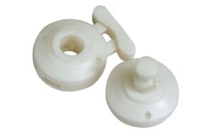 Bottone in plastica Connex