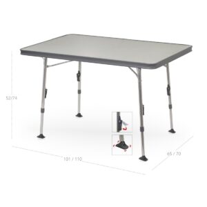 AL/246-09 Tavolo 101x65 grigio