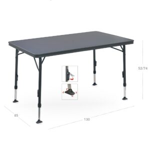 AP/273-80 Tavolo 130x85 nero