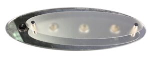 PLAFONIERA OVALE LED 3X3W BILUCE COD. 200 PLG3X3BNA