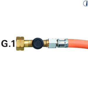 TUBO GAS AP450 ATTACCO ITALIA VALVOLA DI SICUREZZA