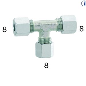 RACCORDO A T DIA. 8X8X8 MM