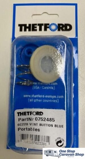 SC220 VENT BUTTON BLUE