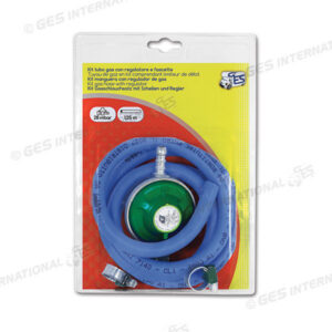 Kit tubo gas con regolatore e fascette cod. FRN2125