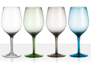 Set 4 Wineglass Onda/Jazz