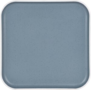 Piatto quadrato Dolomit blue