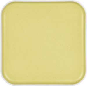 Piatto quadrato Dolomit yellow