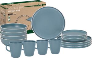 Lunch Box Dolomit Blue
