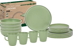 Lunch Box Dolomit Green