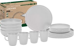 Lunch Box Dolomit White