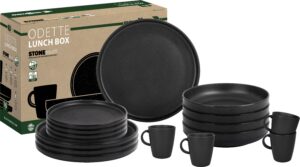 Lunch Box Odette Double Black