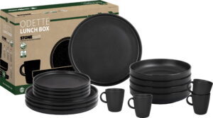 Lunch Box Odette Double Black